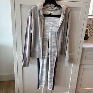 Spiritual Gangster hoodie with matching activewear leggings!